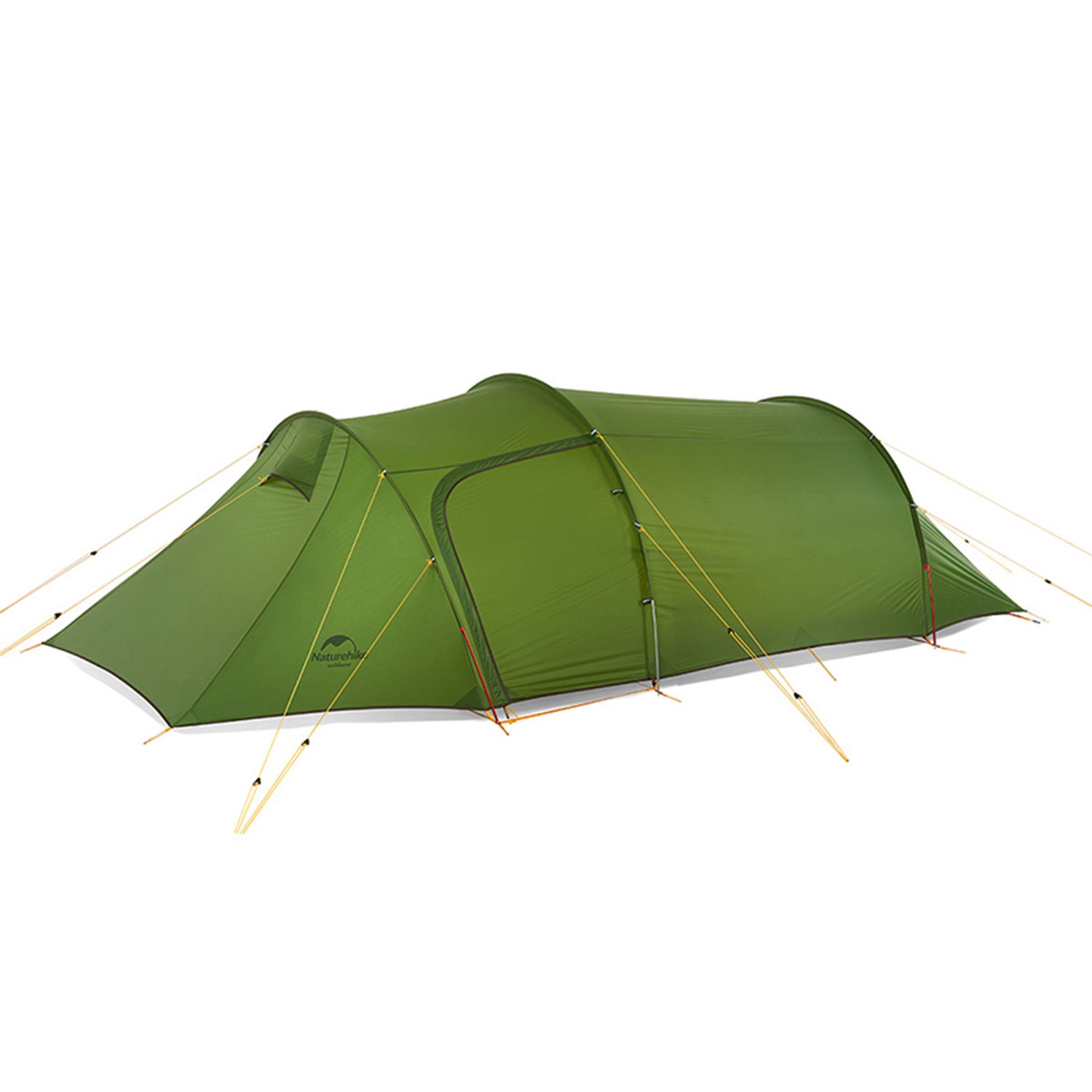 Naturehike トンネル テント 3-4人用 広い前室 ４シーズン 防風 防雨 通気