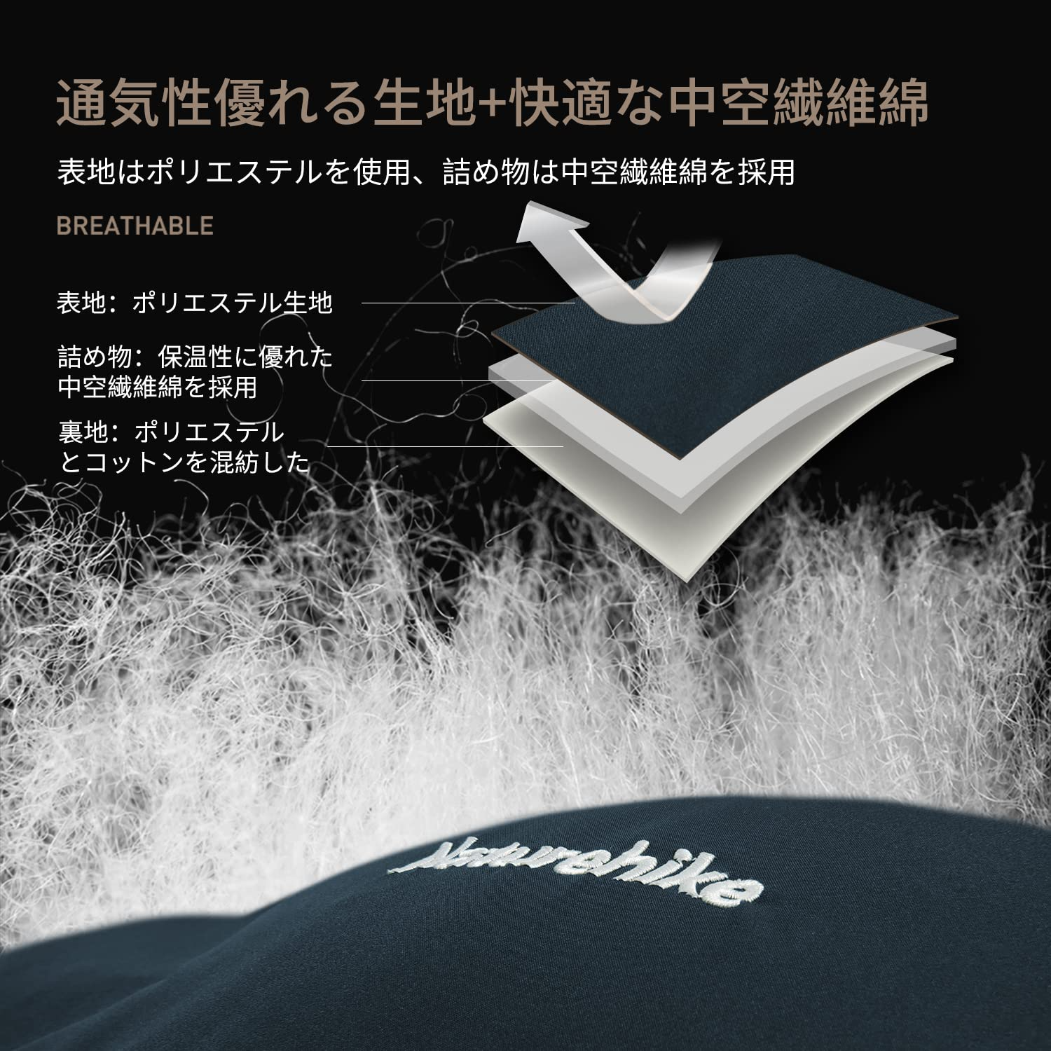 ネイチャーハイク シュラフ 封筒形 春夏用-Naturehike