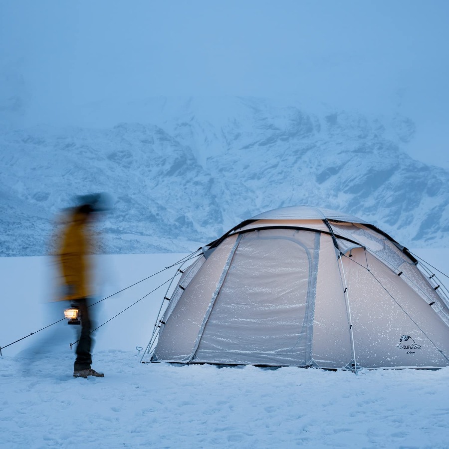 Naturehike ドームテント 煙突穴付き 防水防雪