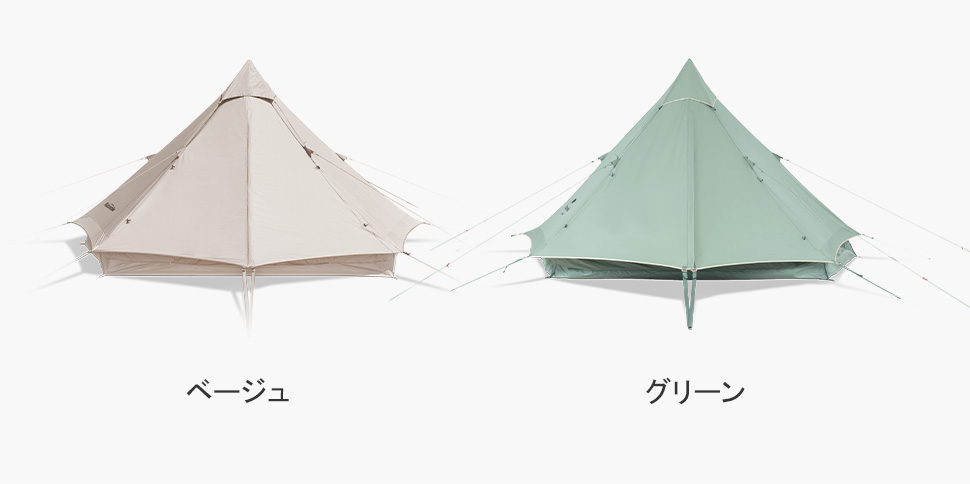 Naturehike Brighten 6.4 ワンポールテント TC 2~3人用 コットン Naturehike Brighten 6.4 ワンポールテント TC 2~3人用 コットン