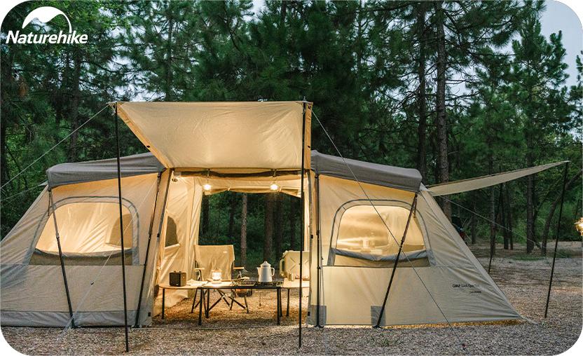 【初心者向け】雨キャンプの時のテントお手入れ方法！-Naturehike