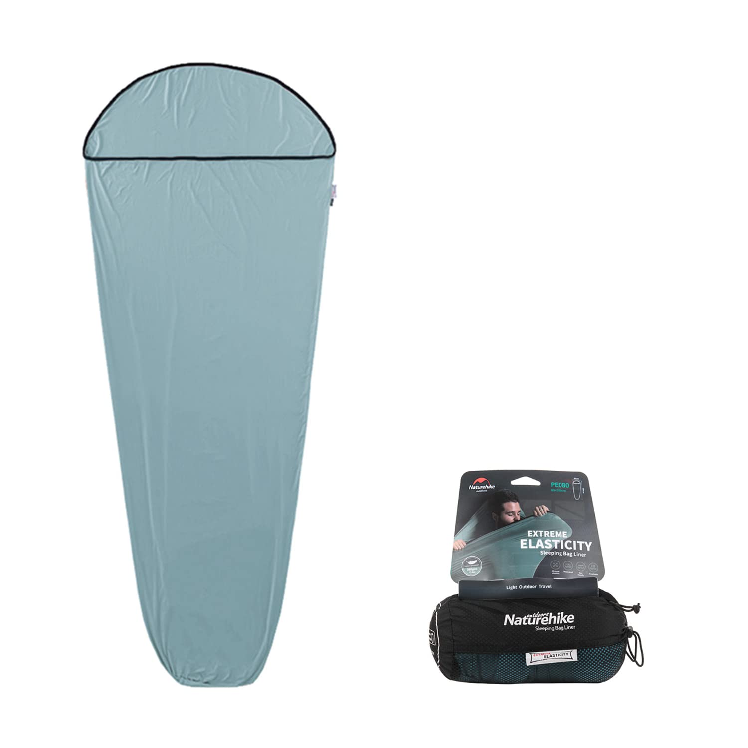 ネイチャーハイク 高い弾性 インナーシーツ 8色選べる-Naturehike