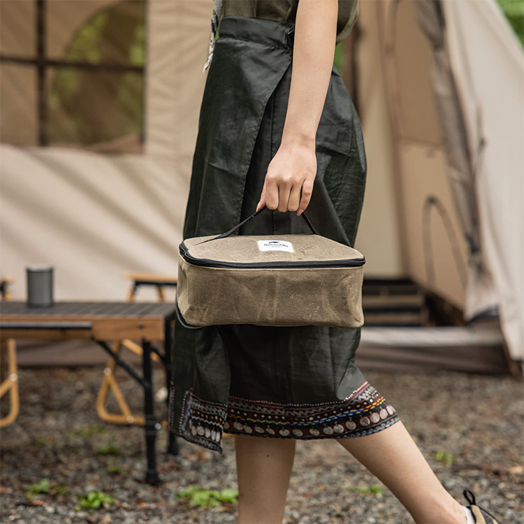 ネイチャーハイク 四角形キャンプバッグ 収納力抜群-Naturehike