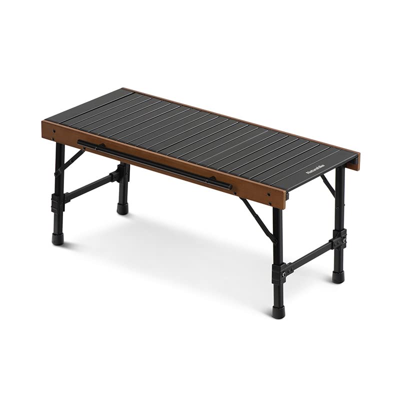 ネイチャーハイク アウトドアテーブル 折りたたみ IGT 3ユニットロールテーブル アルミ-Naturehike