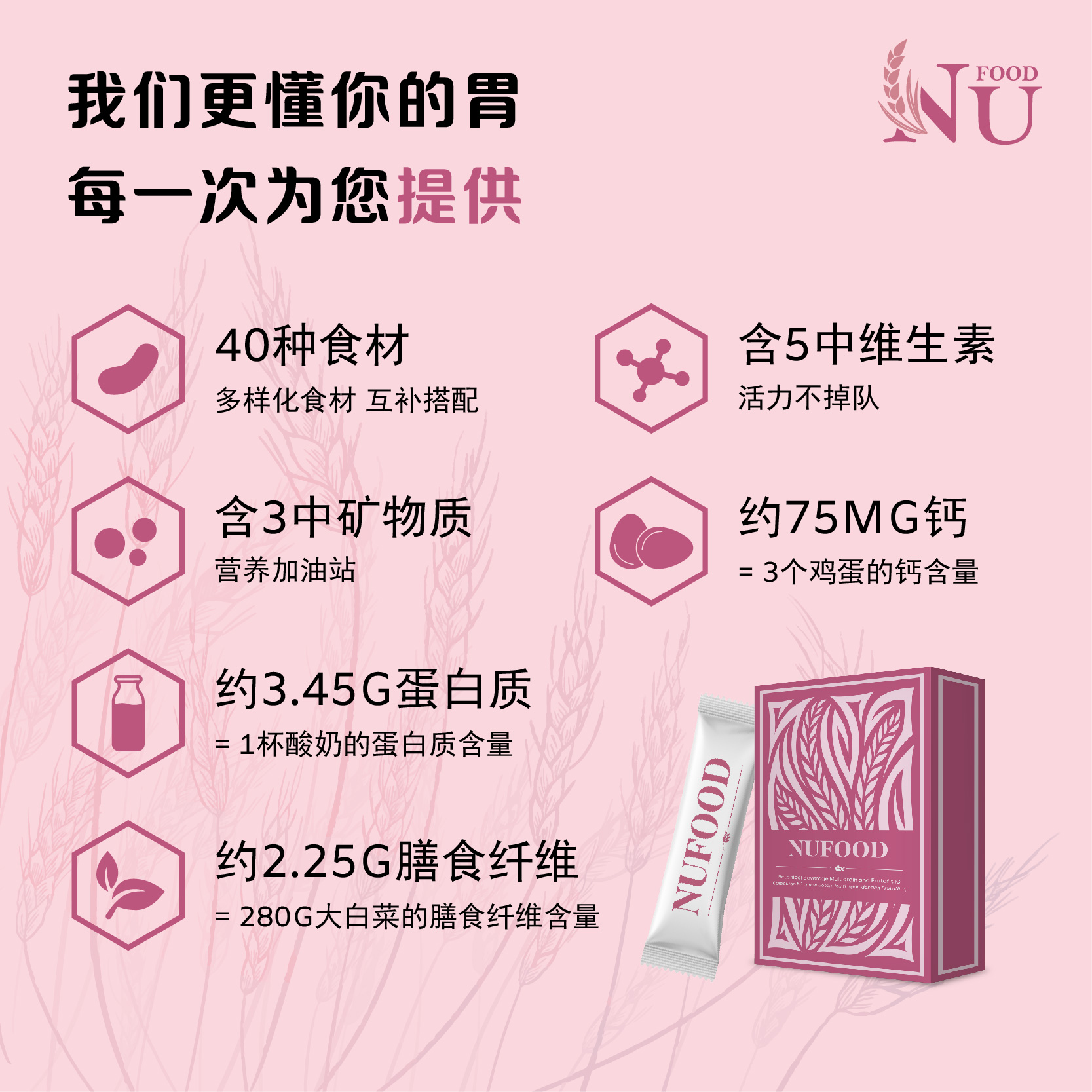 nufood 加速代谢脾胃调理配套1