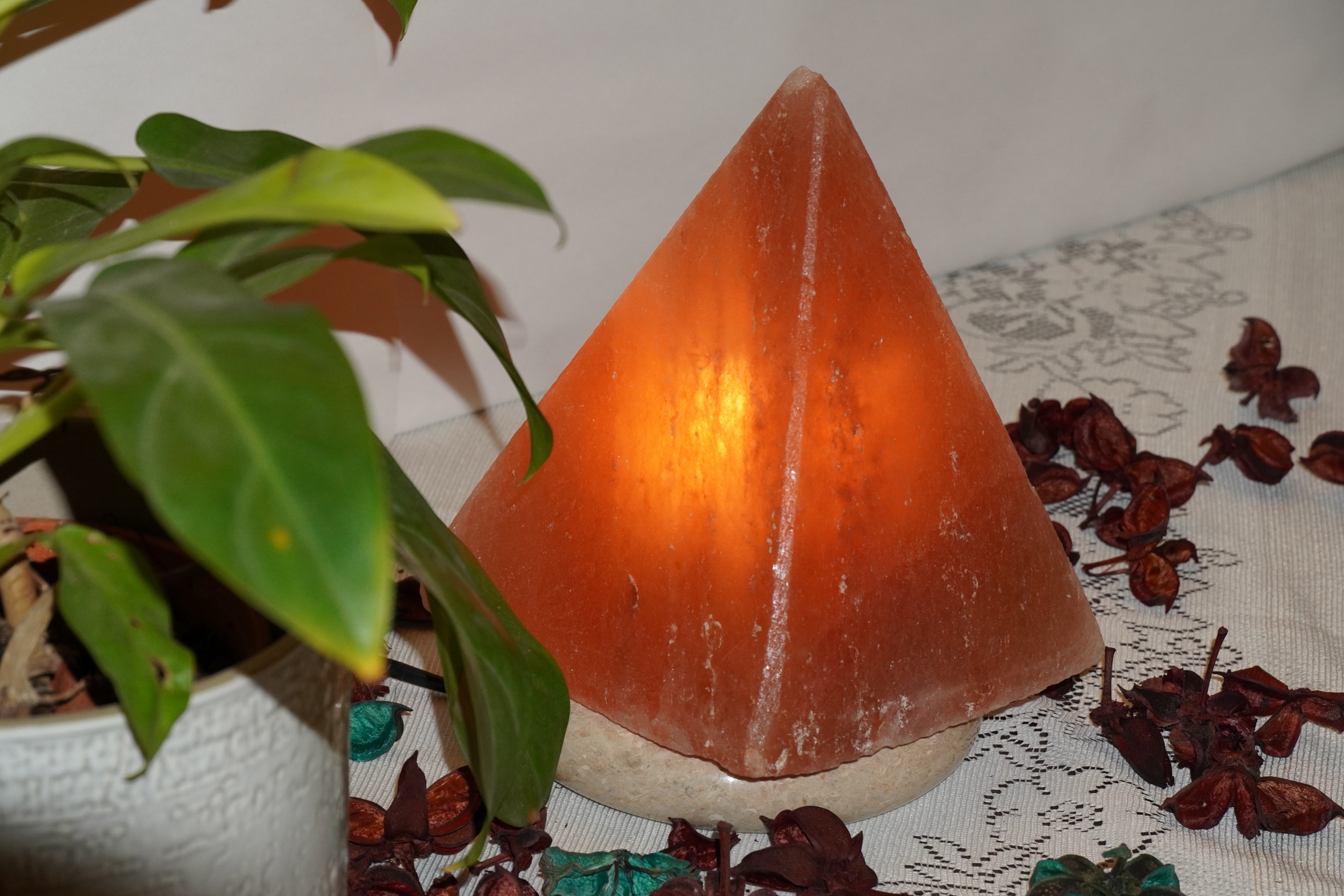 Himalaya Salt Lamp (Pyramid Shape) HSLPSL0001