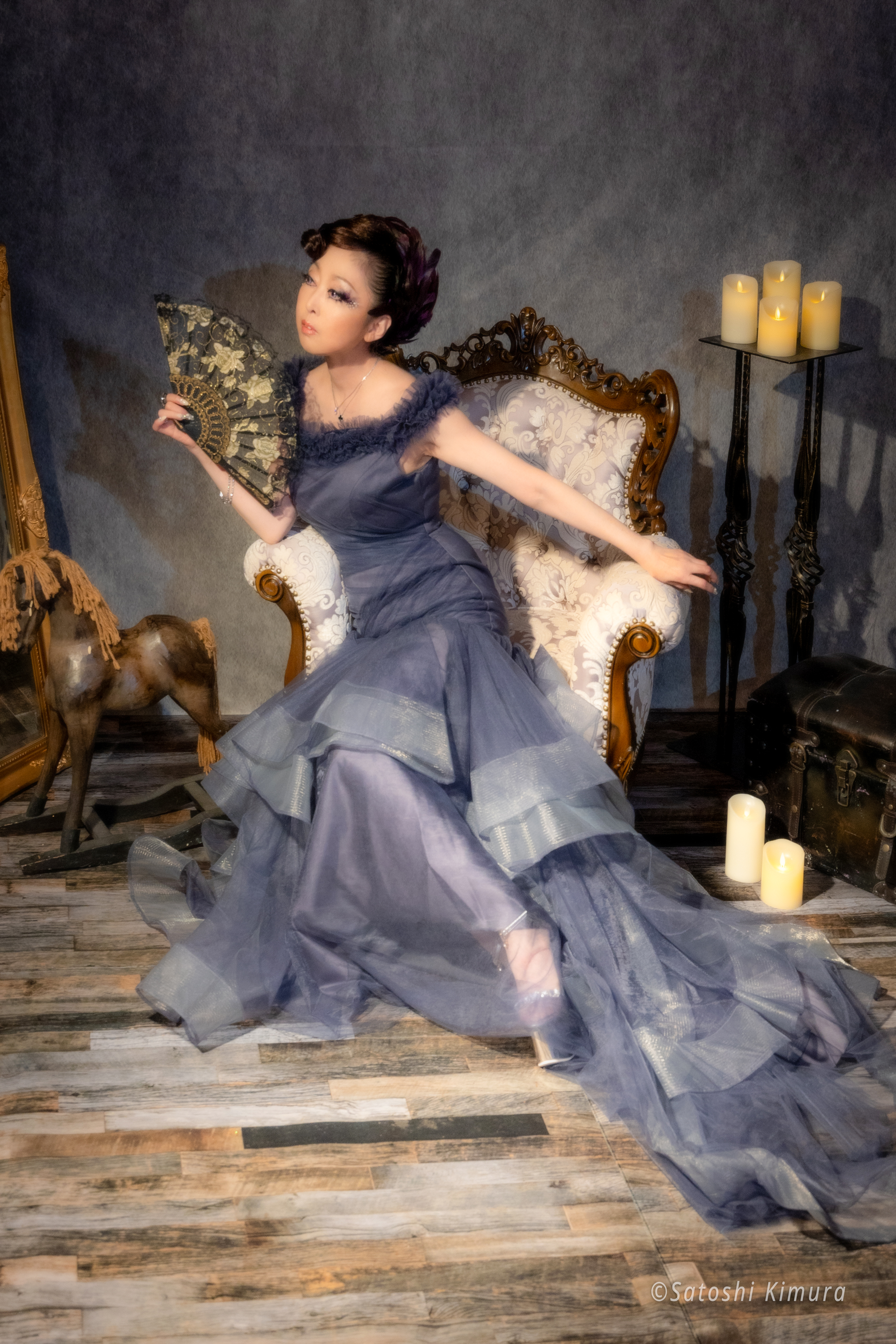 M×N collaboration dress　MN 1007 Navy