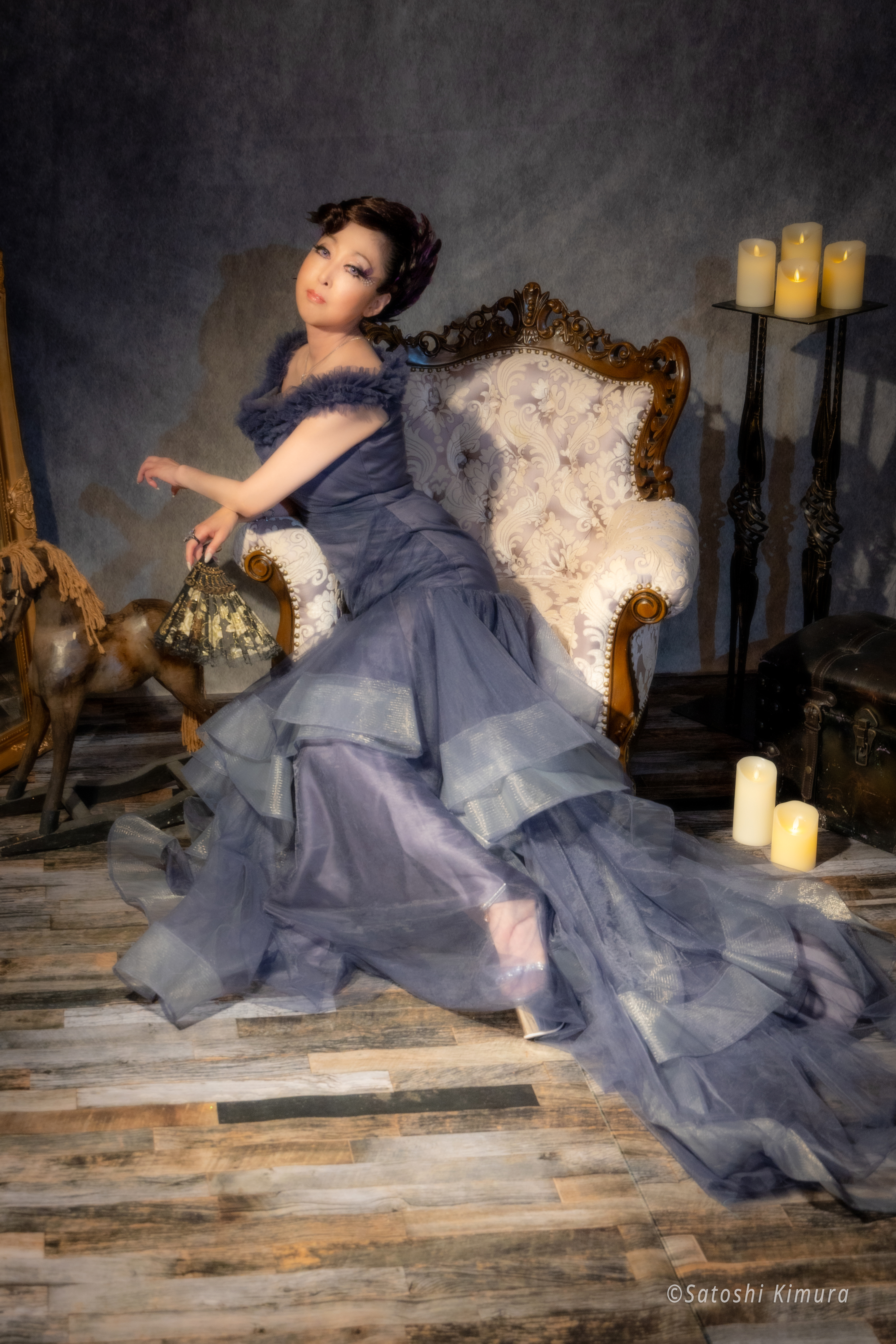 M×N collaboration dress　MN 1007 Navy