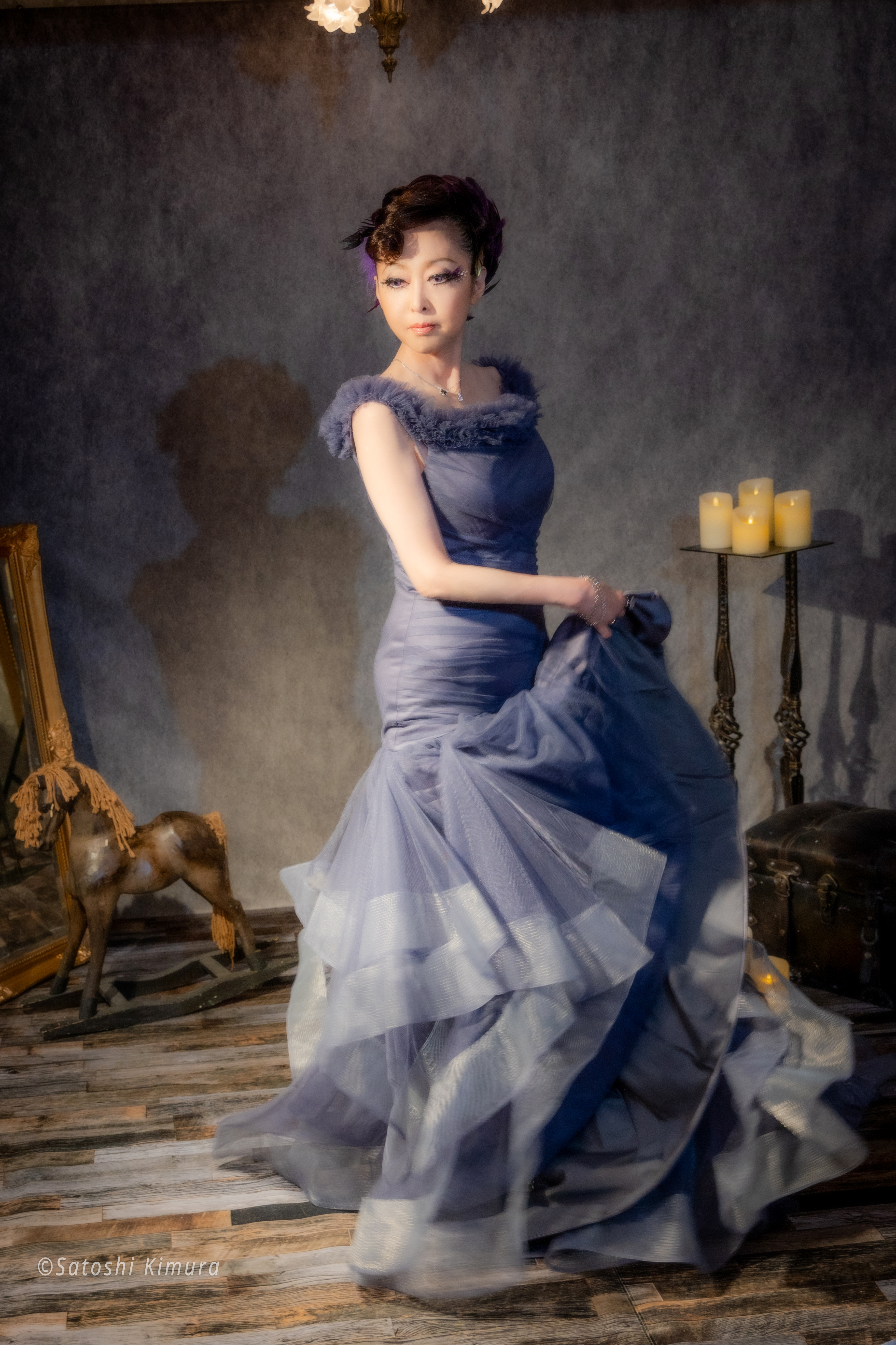 M×N collaboration dress　MN 1007 Navy