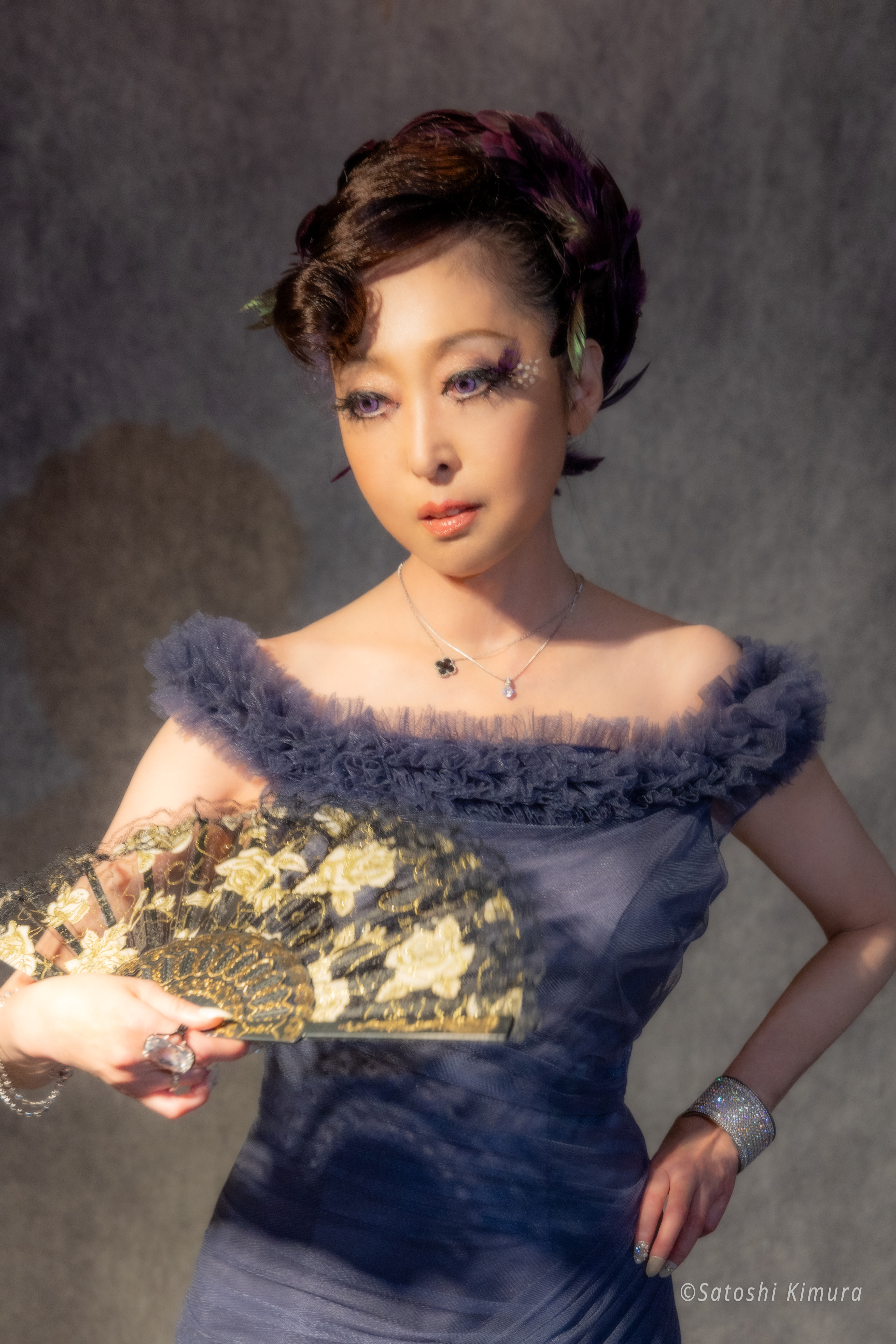 M×N collaboration dress　MN 1007 Navy