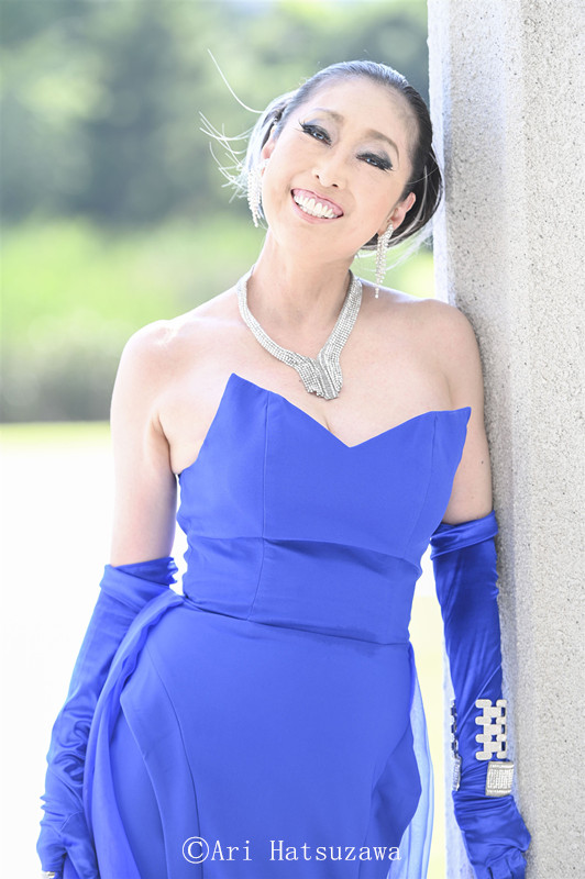 M×N collaboration dress　MN 1001 Blue