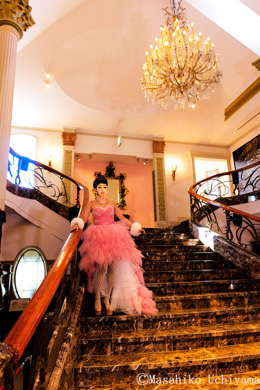 M×N collaboration dress　MN 1002 Pink