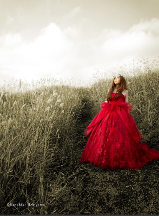 M×N collaboration dress　MN 10011 Red