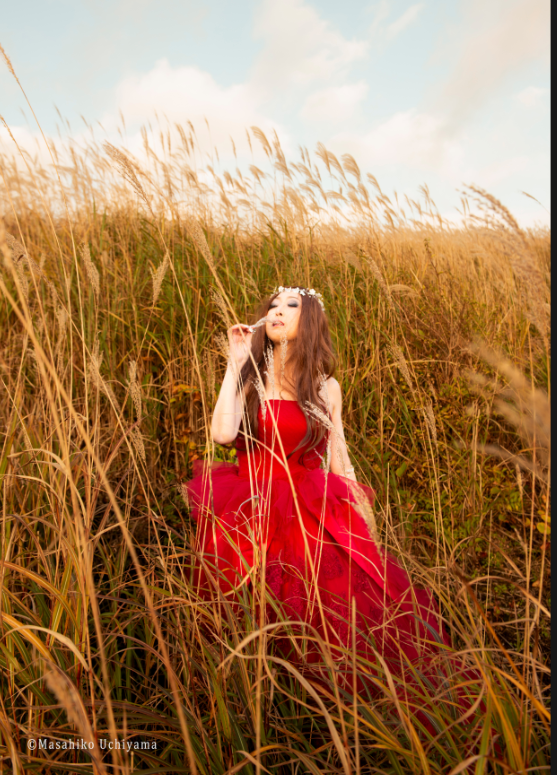 M×N collaboration dress　MN 10011 Red