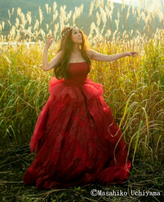 M×N collaboration dress　MN 10011 Red