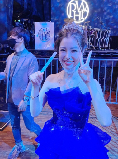 L×N collaboration dress　LN 1001 Blue