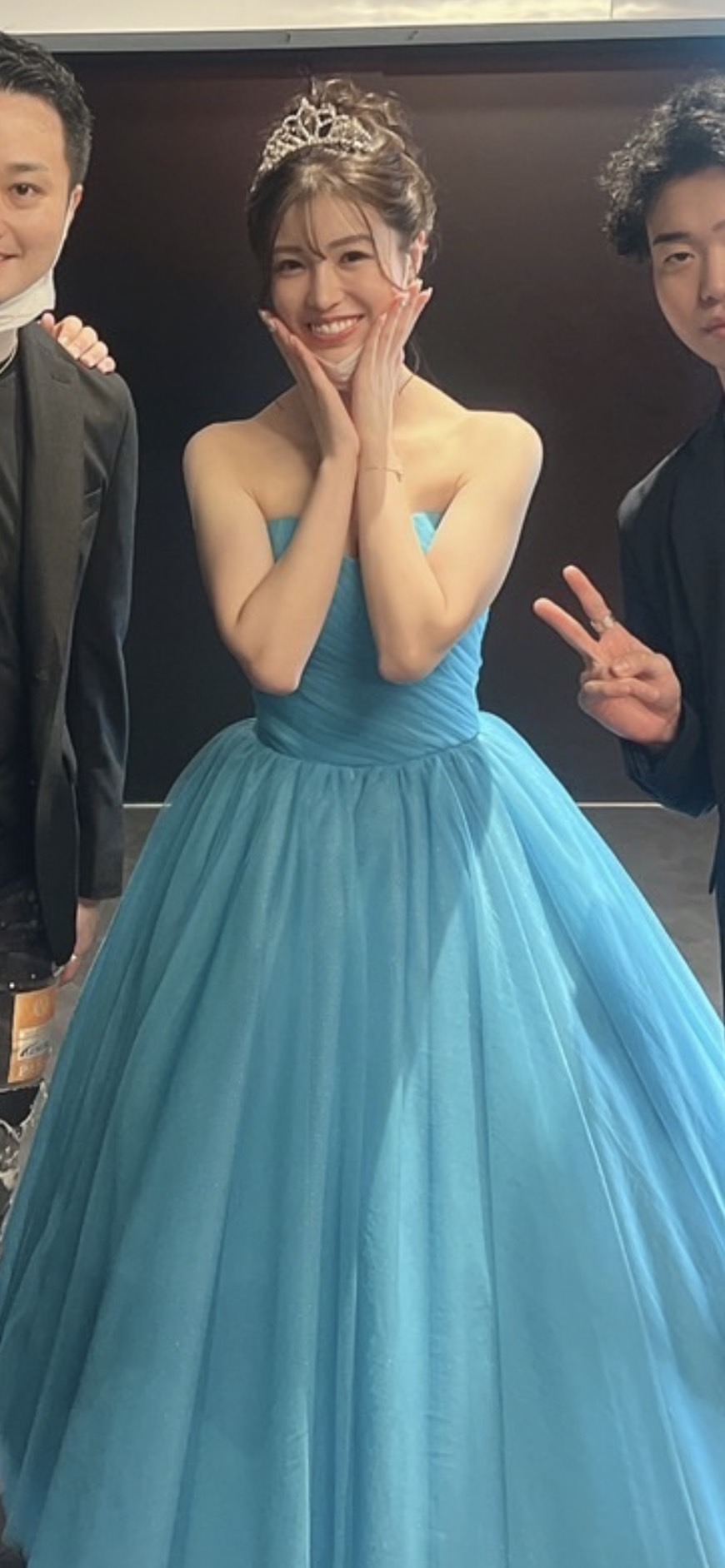 L×N collaboration dress　LN 1002 ティファニーブルー