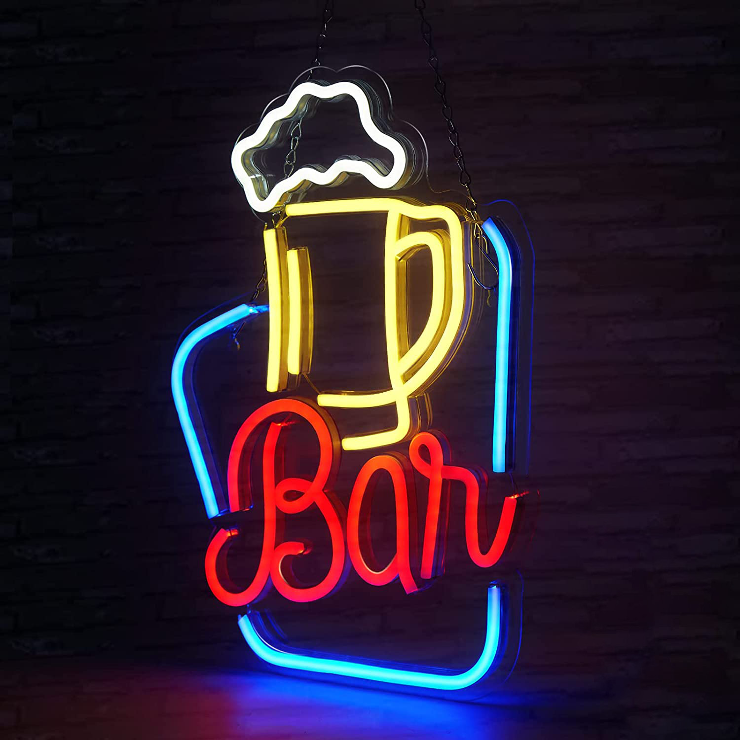 NEONIP100 Handmade Beer Bar LED Neon Light Sign