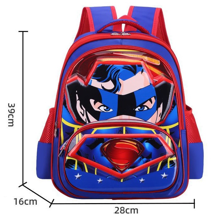 Children's schoolbag primary school students 2-5 grade cartoon backpack climbing stairs six-wheeled trolley