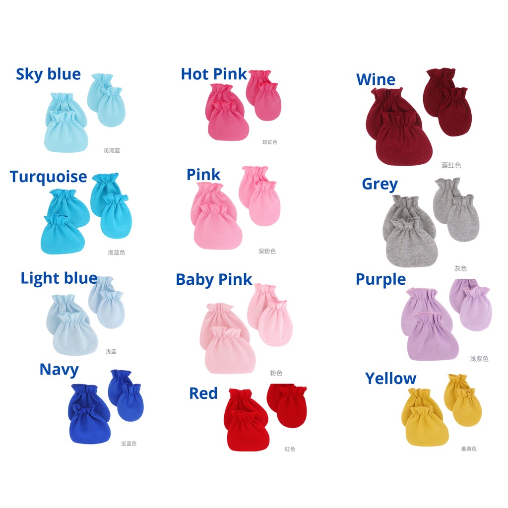 Newborn hand mitten and booties foot cover baby anti-scratch gloves foot cover