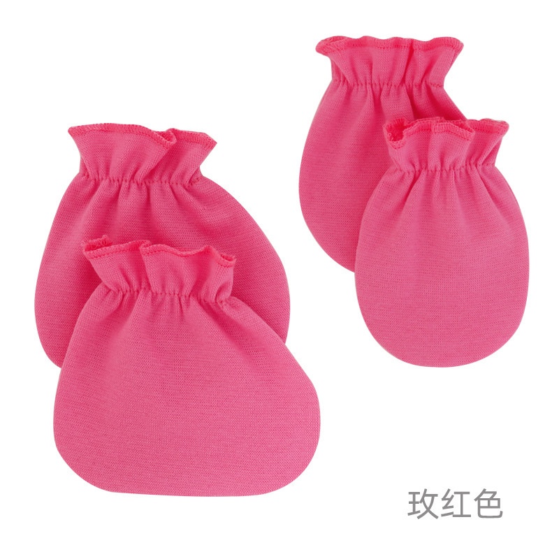 Newborn hand mitten and booties foot cover baby anti-scratch gloves foot cover