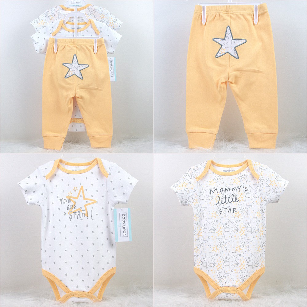 Baby Rompers Gift Set 3pcs/set
