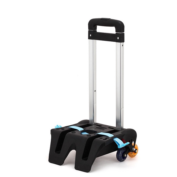 Children's schoolbag primary school students 2-5 grade cartoon backpack climbing stairs six-wheeled trolley