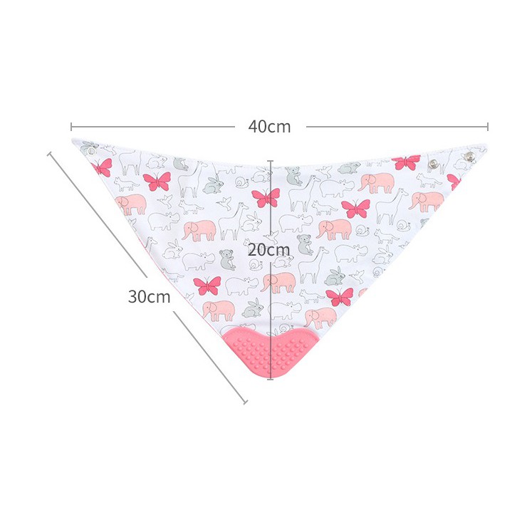 Baby Teether bibs 2pcs/set