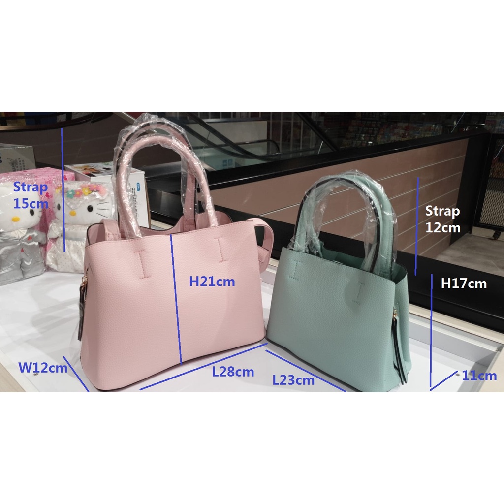 Cowhide Leather Elegant Ladies Handbag Buy 1 Get 1 Free