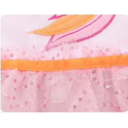 Girl dress summer new style European and American children's clothing cotton children's skirt cartoon Unicorn