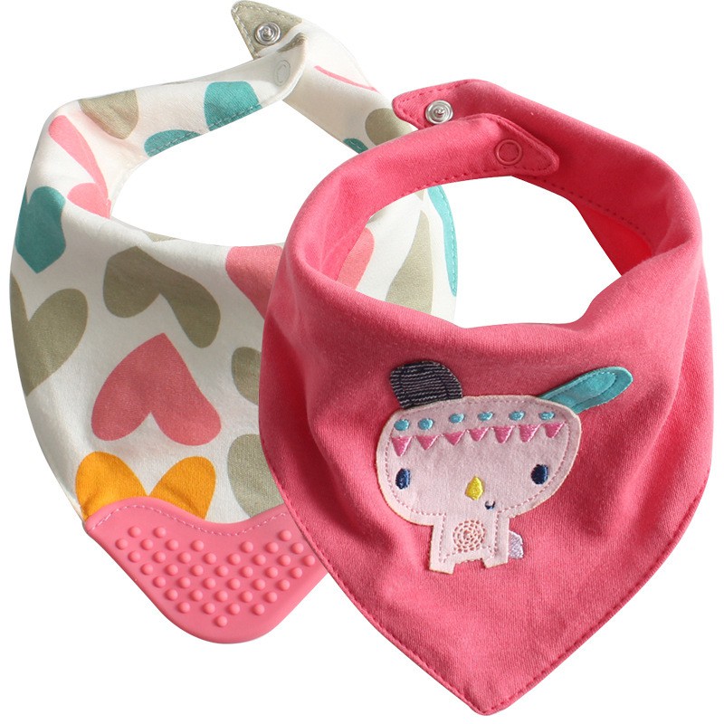 Baby Teether bibs 2pcs/set