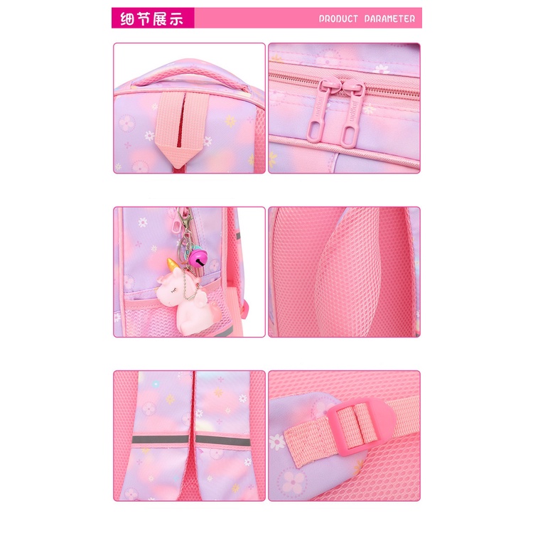 Waterproof Lightweight Backpack for Lower Primary Students