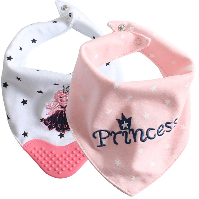 Baby Teether bibs 2pcs/set