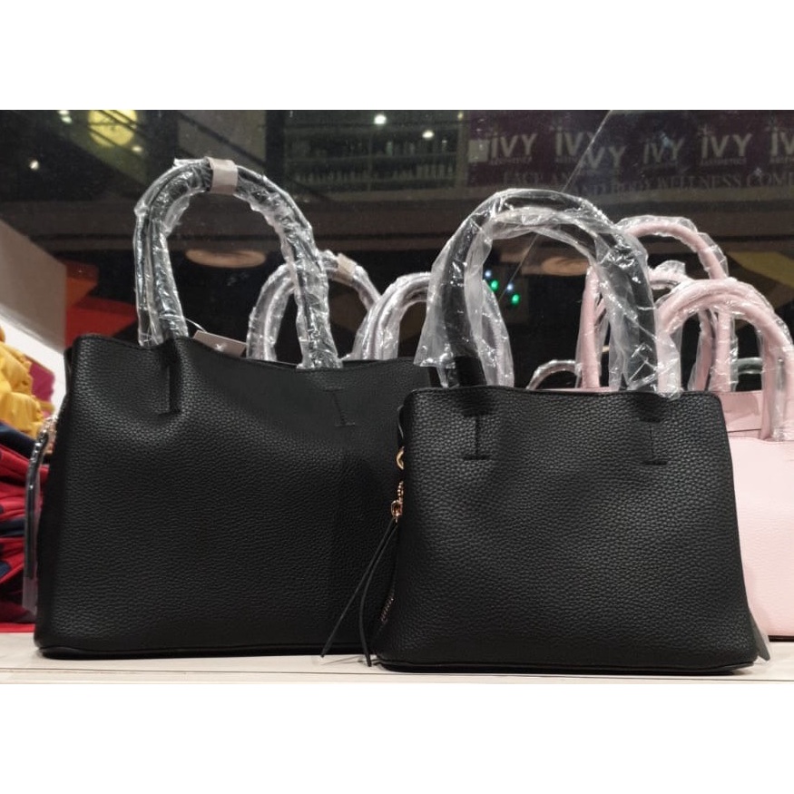 Cowhide Leather Elegant Ladies Handbag Buy 1 Get 1 Free