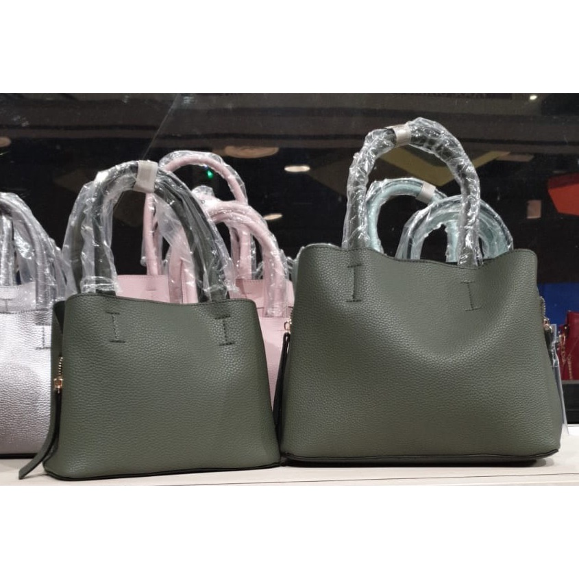 Cowhide Leather Elegant Ladies Handbag Buy 1 Get 1 Free