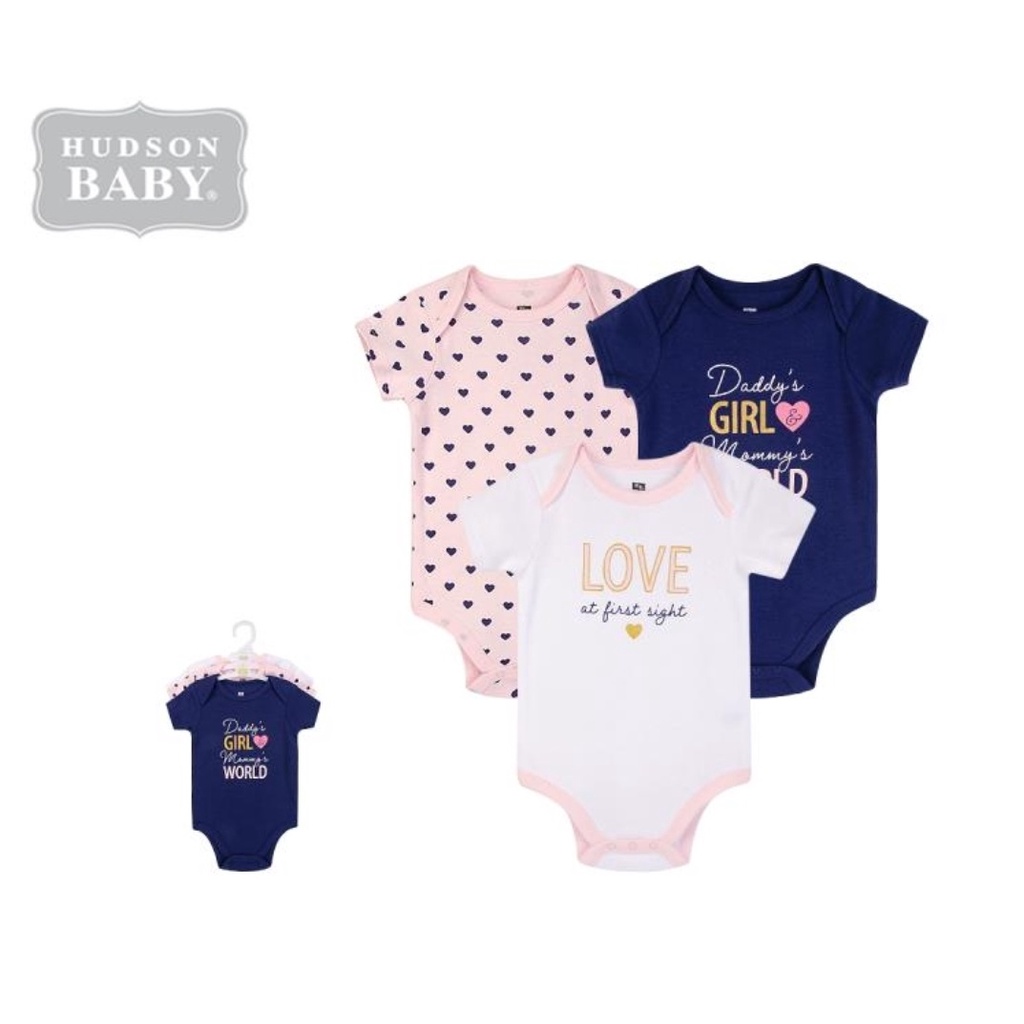 Baby rompers American Hudson baby one-piece romper jumpsuit jumpsuit 3-piece set/5pc set