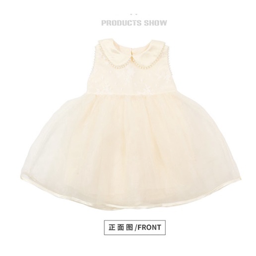 2022 Summer Korean Love bow backless dress children's clothing Western style princess dress skirt