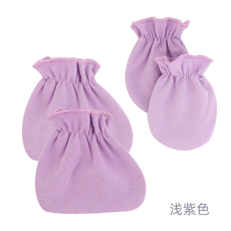 Newborn hand mitten and booties foot cover baby anti-scratch gloves foot cover