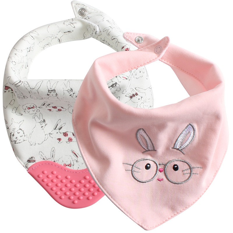 Baby Teether bibs 2pcs/set
