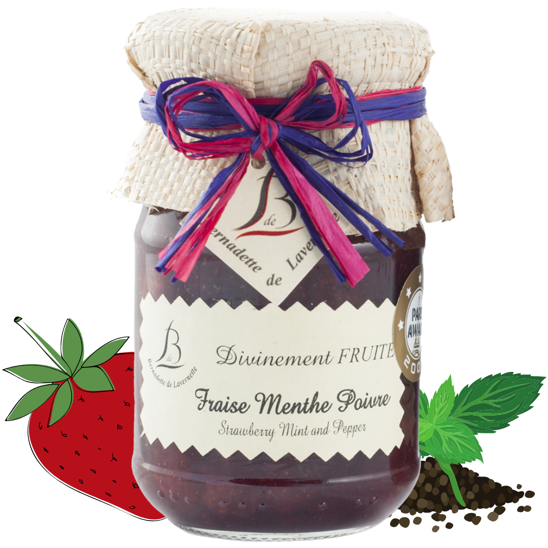 Strawberry Mint & Pepper | Bernadette de Lavernette-Posh Pantry