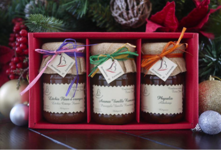 Bernadette de Lavernette Jam Gift Box (3 big)-Posh Pantry