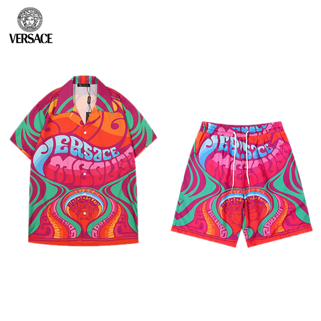 VERSACE 新色ヴェルサーチプリントパンツセット