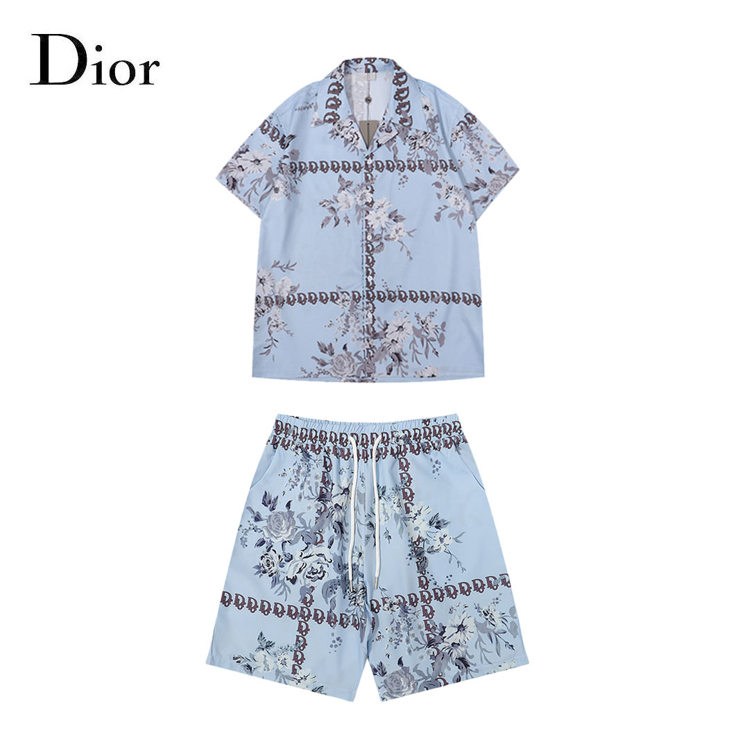 Dior/ 23 ディオール メンズ ロゴプリント カジュアルショートパンツ