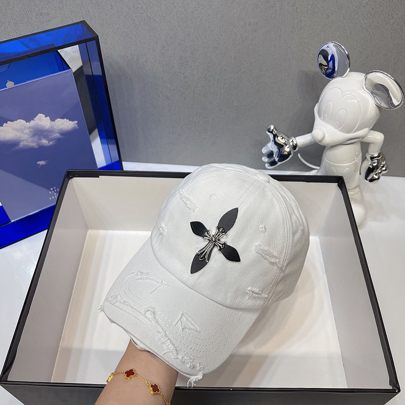 Chrome-hearts/クロキシンクロス野球の帽子壊れたアヒルの舌の帽子夏の日焼け止め帽子