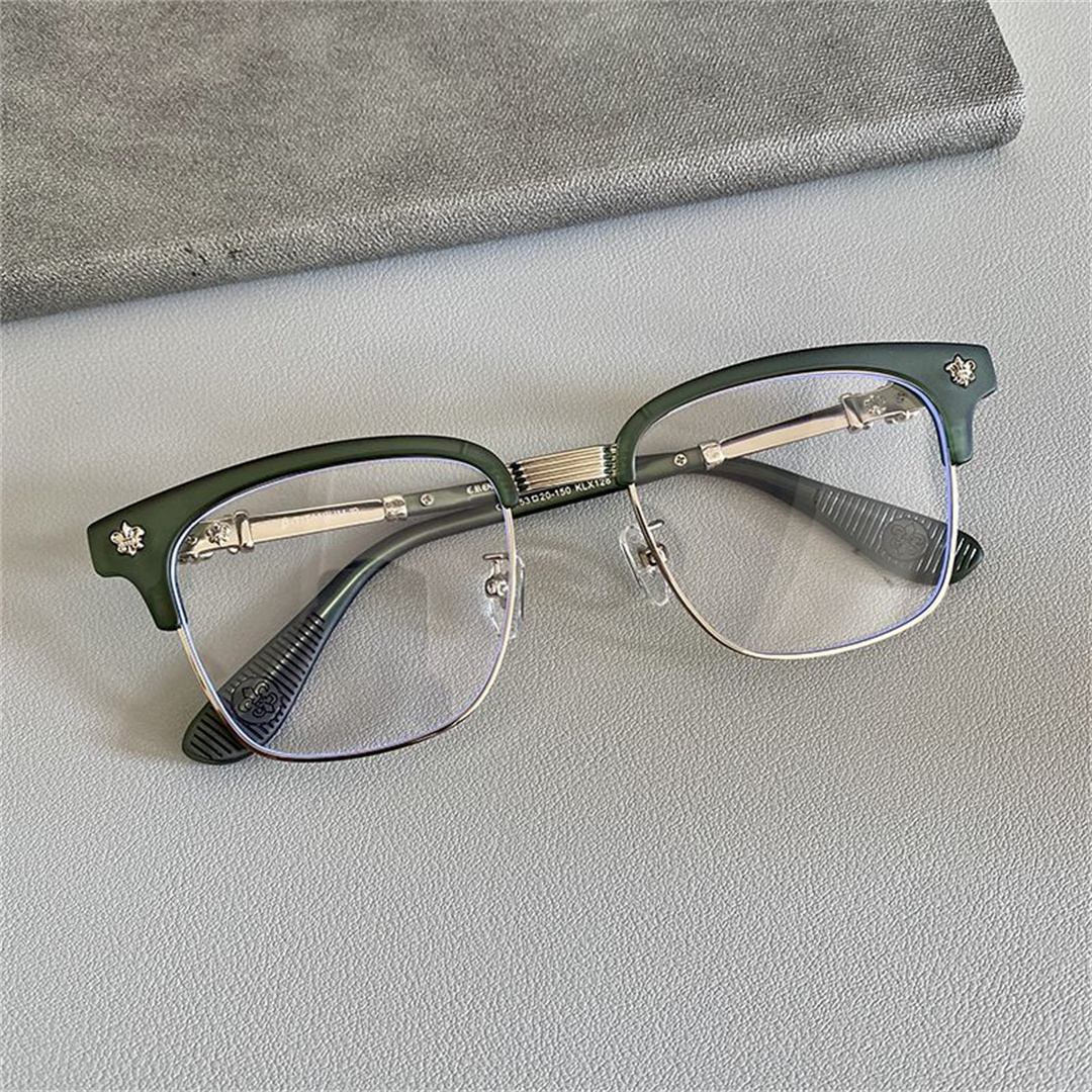 Chrome-hearts/クロエハート メガネ 新品 メガネ アンチブルーライト 同スタイル 男女兼用