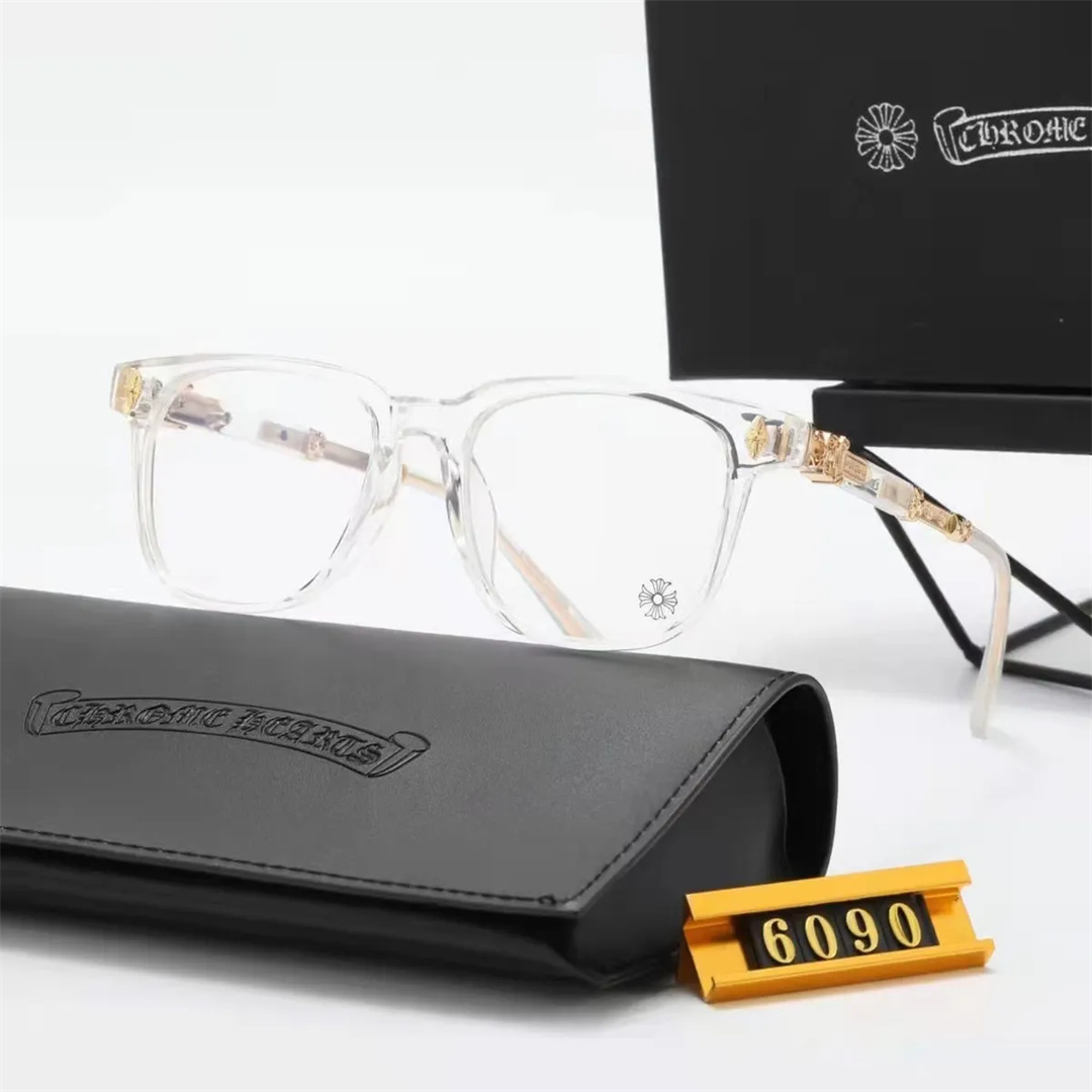 CHROME HEARTS/クロウハートメガネ プレーンミラー