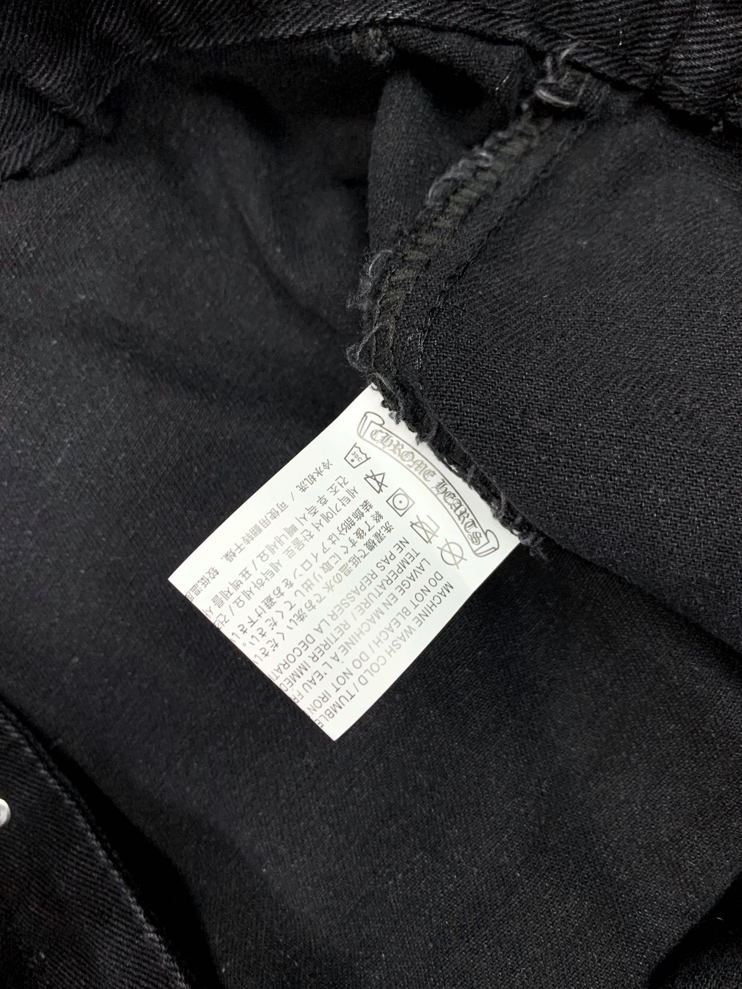 【Chrome Hearts】クロムハーツ 新しい刺繍デニムジャケット パーカー【即日出荷】