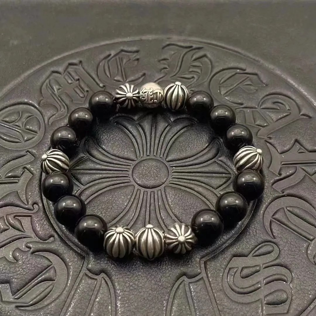 CHROME HEARTS / クロムハーツ レトロ クロス カップル ブレスレット