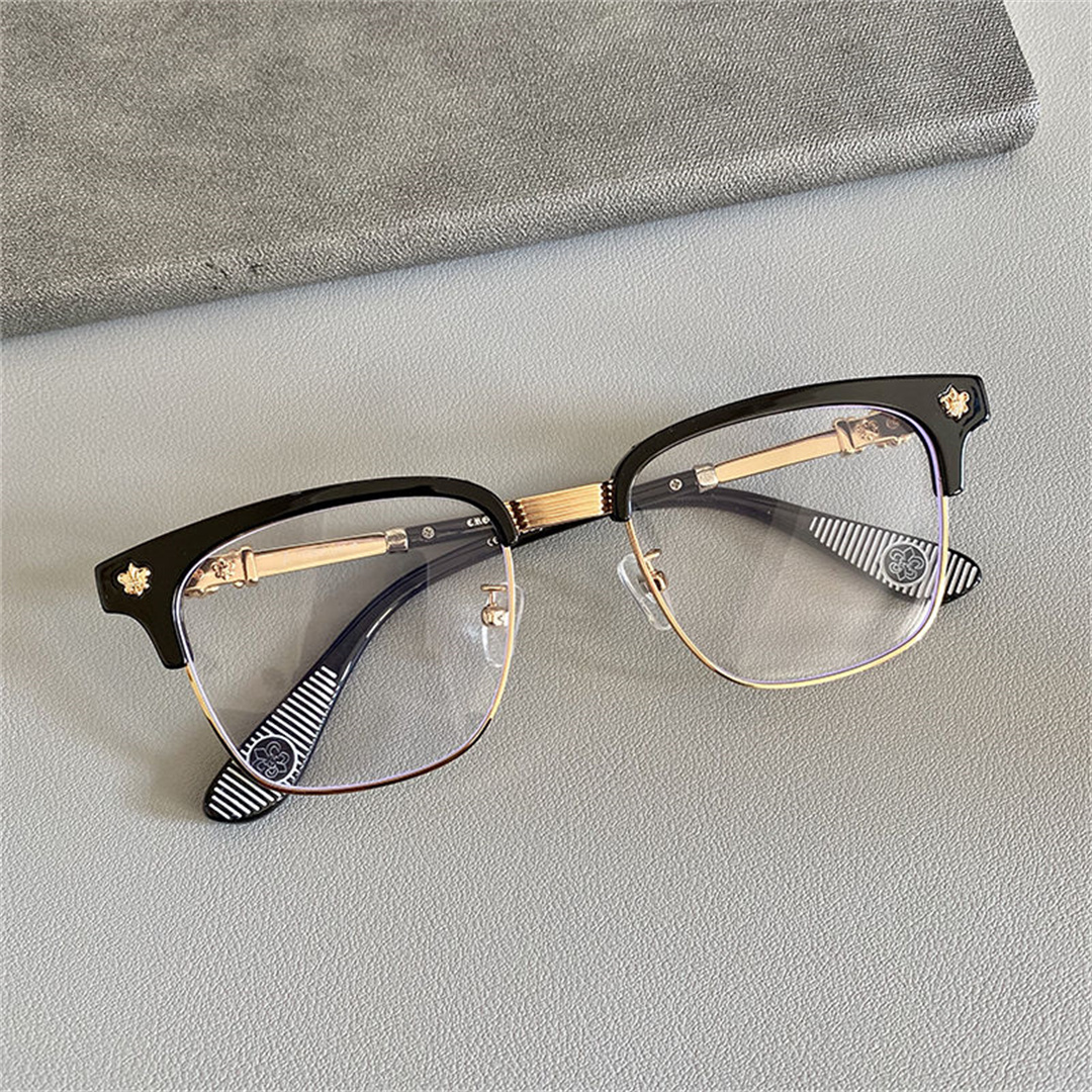 Chrome-hearts/クロエハート メガネ 新品 メガネ アンチブルーライト 同スタイル 男女兼用