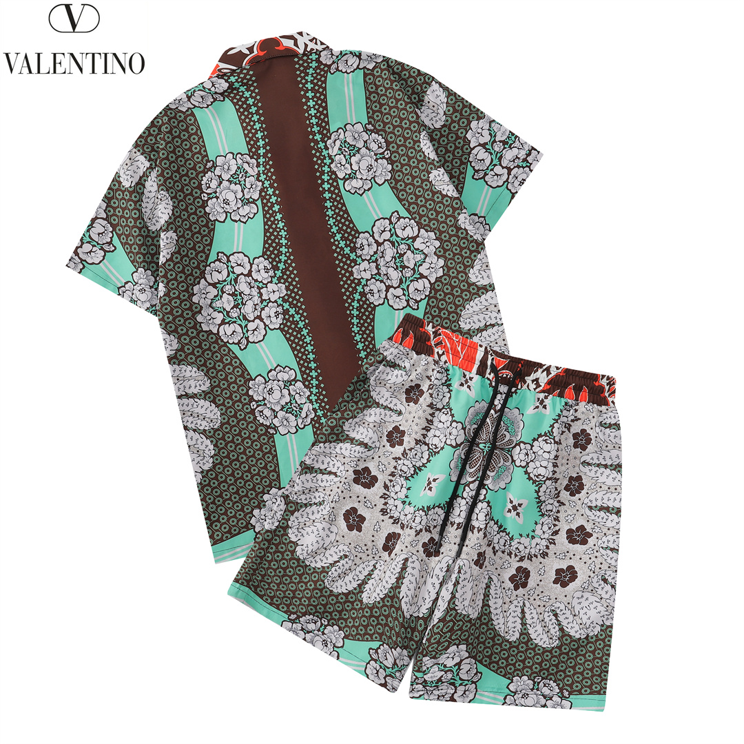 VALENTINO ヴァレンティノ プリント半袖スーツ